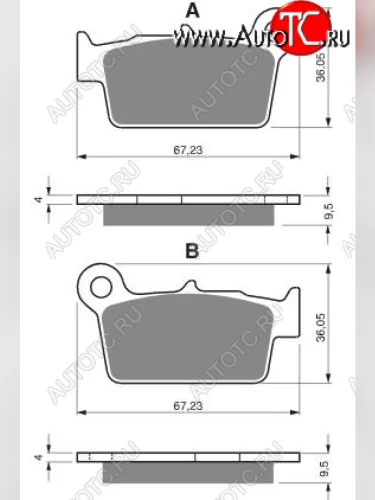 Тормозные колодки Gold-Fren 187 S33  187 s33