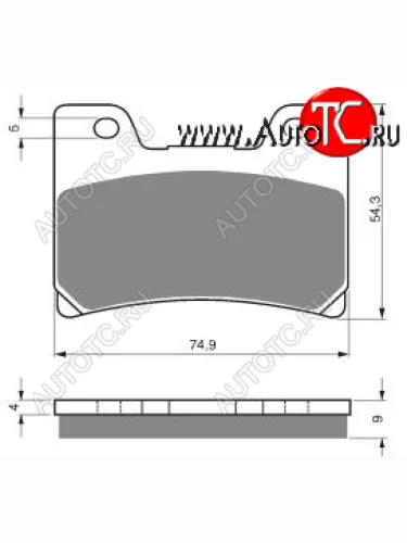 Тормозные колодки Gold-Fren 028 S3  028 s3