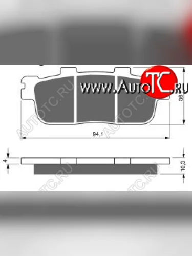 Тормозные колодки Gold-Fren 286 S3  286 s3