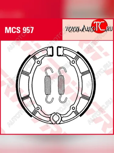 Тормозные колодки TRW MCS957  mcs957