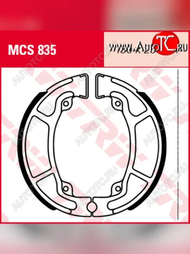 Тормозные колодки TRW MCS835  mcs835