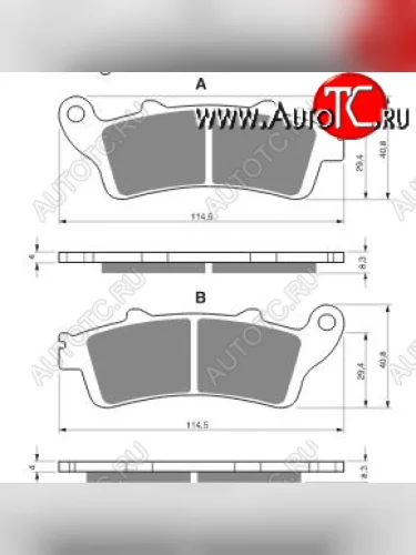 Тормозные колодки Gold-Fren 178 S3  178 s3