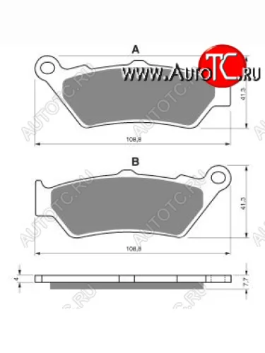 Тормозные колодки Gold-Fren 106 S3  106 s3