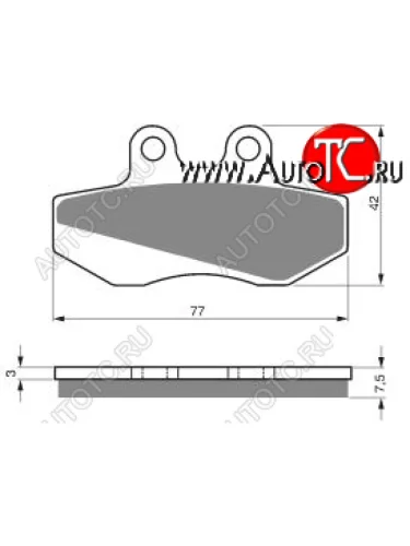 Тормозные колодки Gold-Fren 095 AD  095 ad