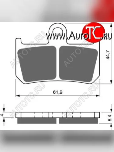 Тормозные колодки Gold-Fren 246 S3  246 s3