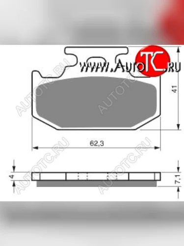 Тормозные колодки Gold-Fren 317 S3  317 s3