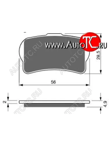 Тормозные колодки Gold-Fren 325 S3  325 s3