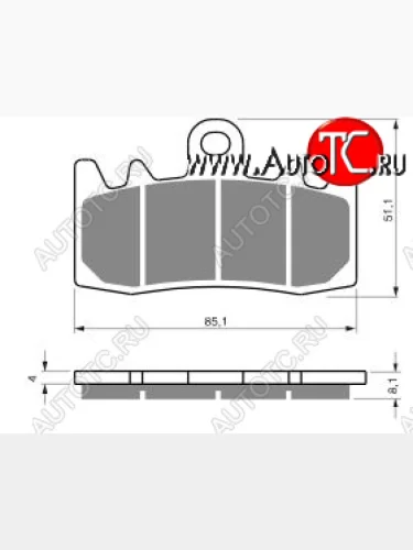 Тормозные колодки Gold-Fren 328 S3  328 s3