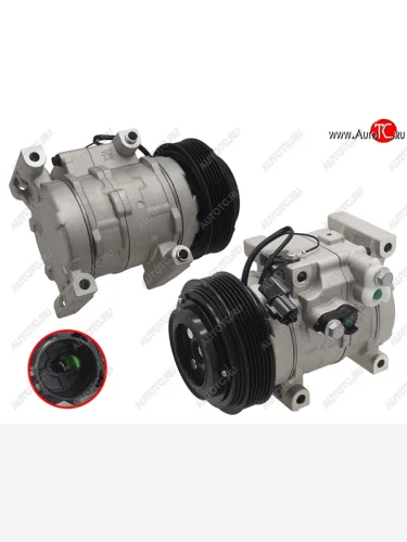Компрессор кондиционера Hyundai Solaris 17-22  Kia Rio 16-22 SAT ST-245-0049