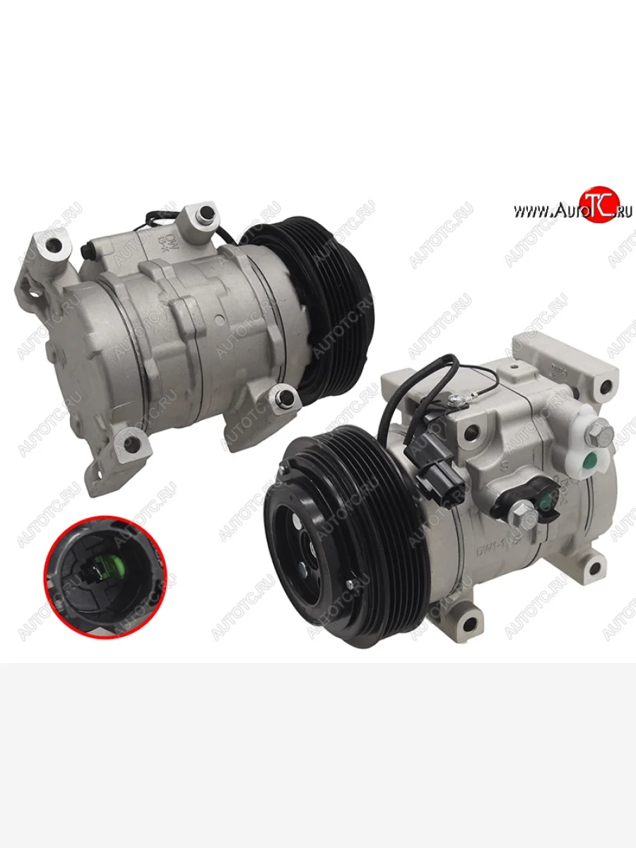 Компрессор кондиционера Hyundai Solaris 17-22  Kia Rio 16-22 SAT ST-245-0049  в Самаре Самарской области