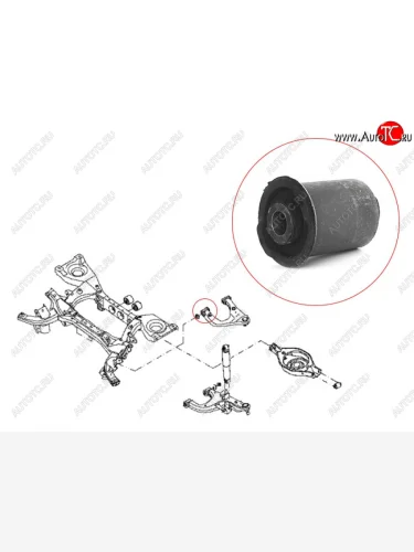 Сайлентблок Nissan Pathfinder 04-14 SAT ST-55501-EB31A-BU2