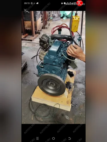 Двигатель кубота v1505t новый товар 7786  nartikuls4252