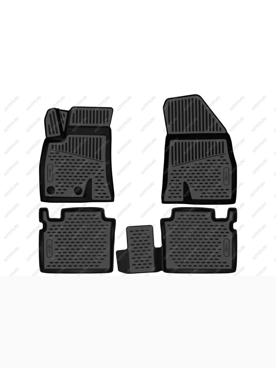 Коврики 3D в салон подходят для CHERY Arrizo 8 2022-, седан, 4шт. (ПУ, повышенная износостойкость)  Черри Арризо 8 FORMAT format.3da70160210k  в Воронеже Воронежской области