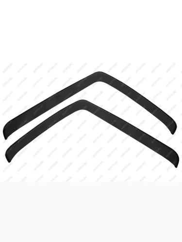 Дефлекторы окон, накладной, 2 шт., FAW J7 2023- грузовик, тягач, дымка  ФАВ Джей 7 REIN reinwv1330