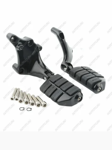 Подножки задние комплект Harley-Davidson XL883, XL1200 14-22 КитайскиеЗапчасти пм-00025601