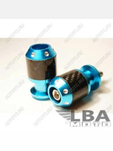 Слайдеры на маятник мотоцикла с карбоновыми вставками, 30х55 мм КитайскиеЗапчасти пм-00008217