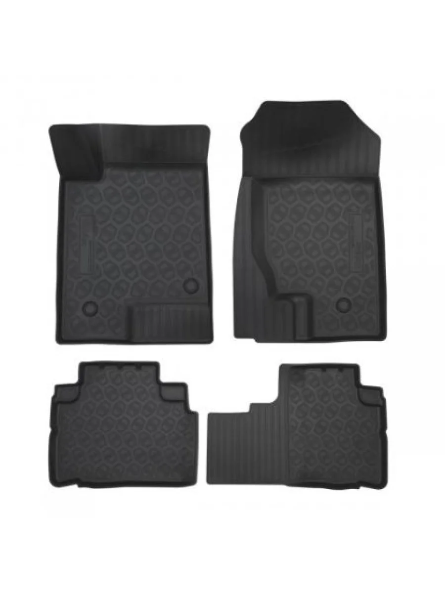 Коврики салонные Norplast Unidec Haval M6 (2021-2025) (черные)  в Самаре Самарской области