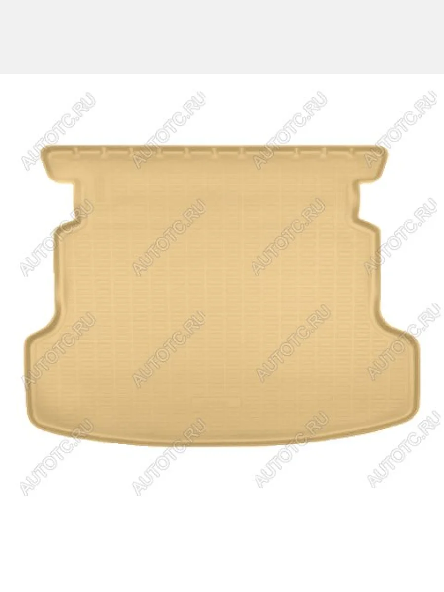 Коврик багажника (полиуретан) Norplast Unidec Changan Eado Plus седан (2019-2025) (бежевый)  в Перми Пермском крае
