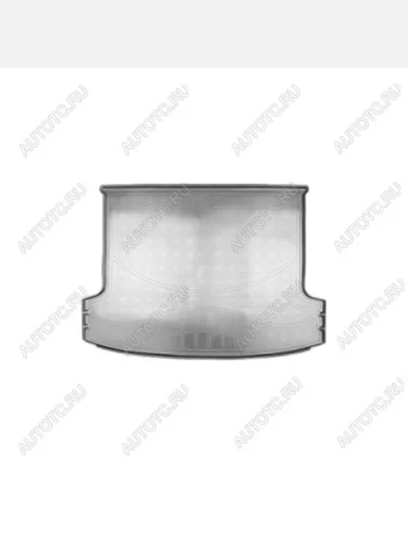 Коврик багажника (полиуретан) Norplast Unidec (серый) Belgee X50 (2023-2025)