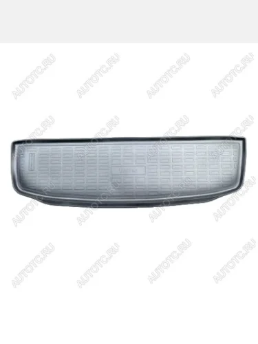 Коврик багажника (полиуретан, разложенный 3-й ряд) Norplast Unidec (серый) Changan CS95 рестайлинг (2018-2024)