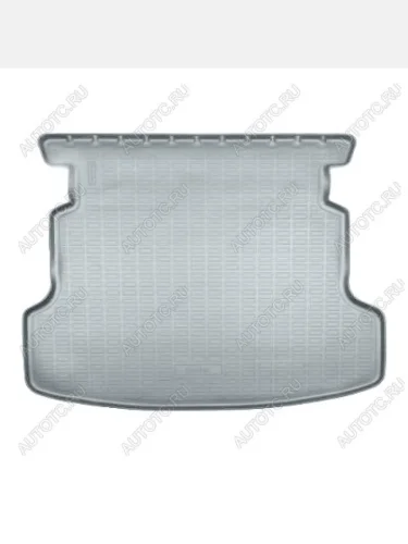 Коврик багажника (полиуретан) Norplast Unidec (серый) Changan Eado Plus седан (2019-2025)