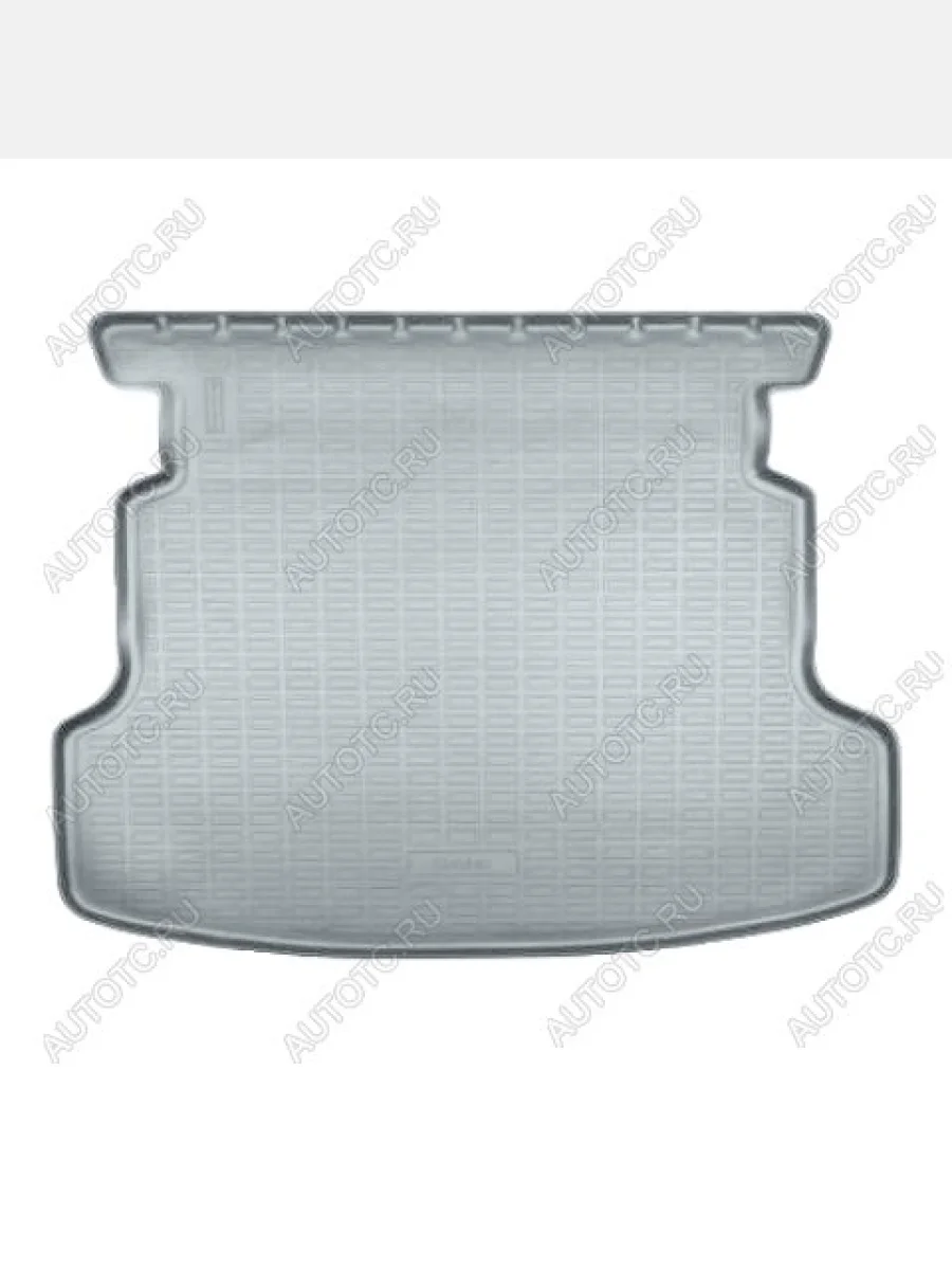 Коврик багажника (полиуретан) Norplast Unidec Changan Eado Plus седан (2019-2025) (серый)  в Перми Пермском крае