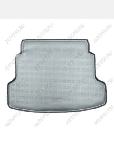 Коврик багажника (спинка второго ряда не складывается, к-я LX) Norplast Unidec (серый) Changan Eado Plus седан (2019-2025)