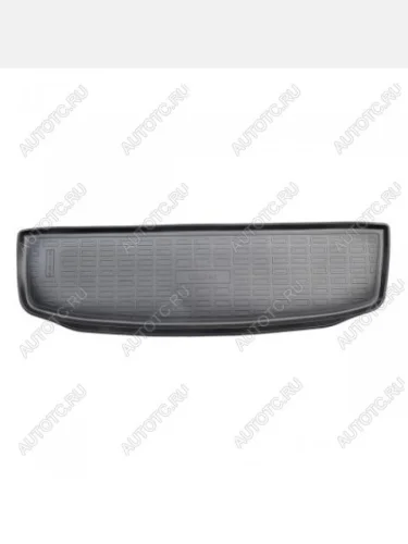 Коврик багажника (полиуретан, разложенный 3-й ряд) Norplast Unidec (черный) Changan CS95 рестайлинг (2018-2024)