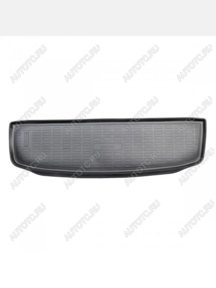 Коврик багажника (полиуретан, разложенный 3-й ряд) Norplast Unidec Changan CS95 рестайлинг (2018-2024) (черный)  в Самаре Самарской области