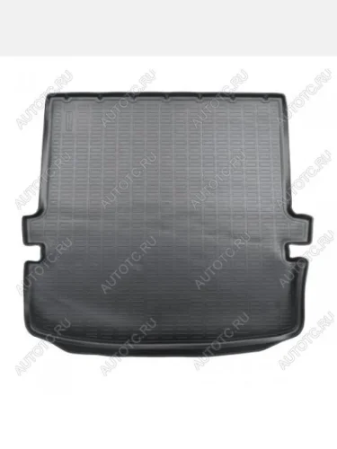 Коврик багажника (полиуретан, сложенный 3-й ряд) Norplast Unidec (черный) Changan CS95 рестайлинг (2018-2024)