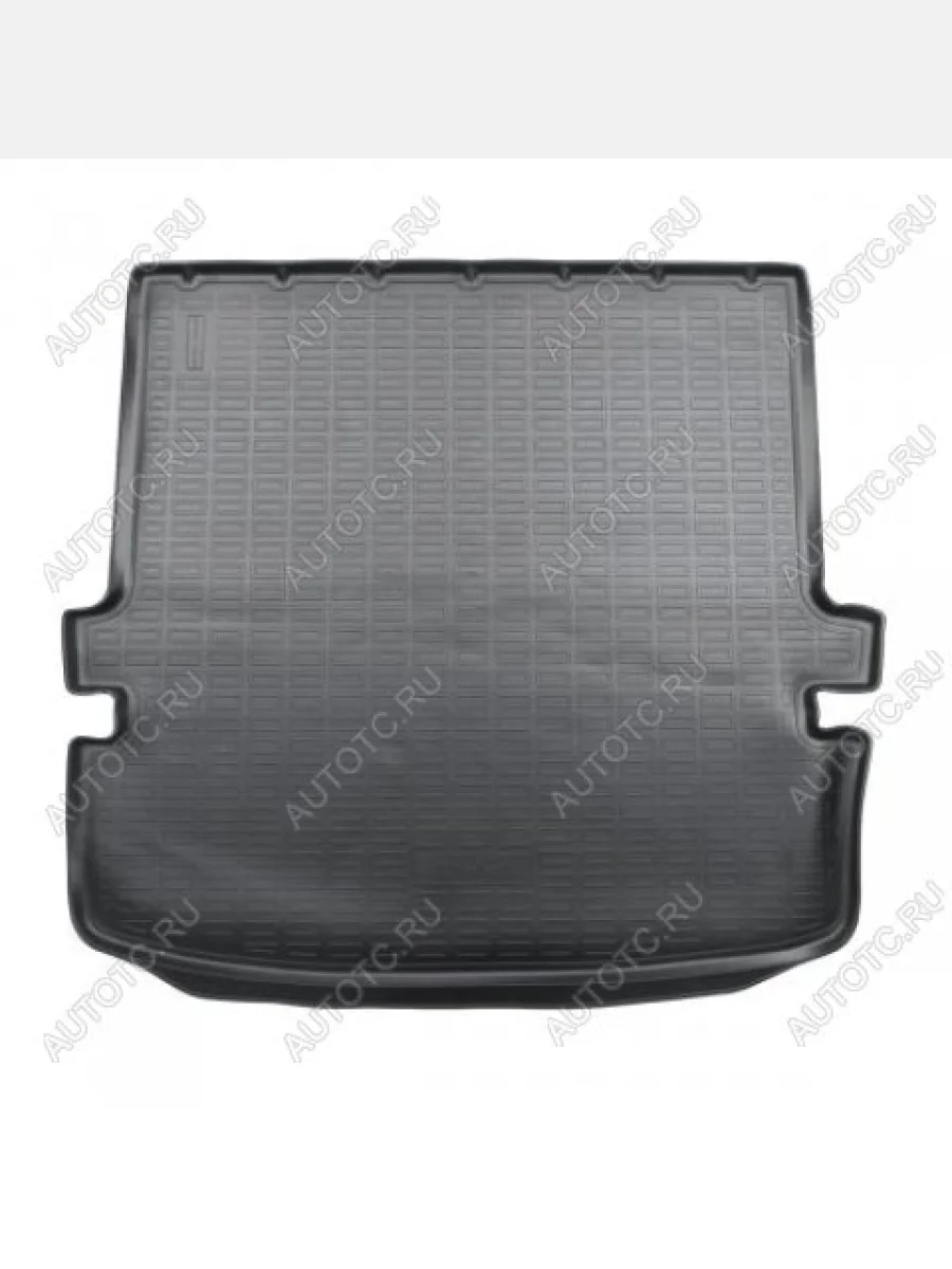 Коврик багажника (полиуретан, сложенный 3-й ряд) Norplast Unidec Changan CS95 рестайлинг (2018-2024) (черный)  в Самаре Самарской области
