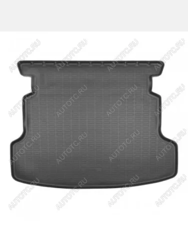 Коврик багажника (полиуретан) Norplast Unidec (черный) Changan Eado Plus седан (2019-2025)