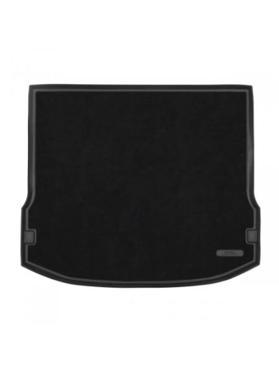 Коврик багажника комбинированный (полиуретан/текстиль) Norplast Unidec Hongqi HS5 дорестайлинг (2018-2025) (черный)  в Керчи Республика Крым