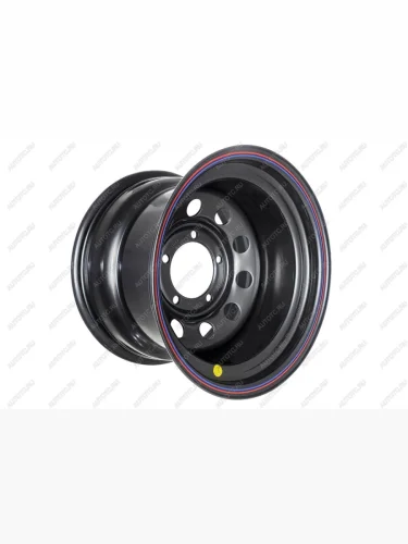 Диск усиленный УАЗ стальной черный 5x139,7 10xR15 d110 ET-44 (уценка)  1510-53910bl-44_u