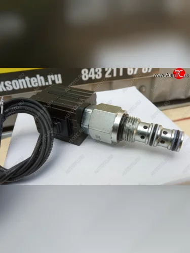 Клапан электромагнитный остановки двигателя 12C3697 (!!!УЦЕНКА: возможен нетоварный вид!!!) LIUGONG 12c3697