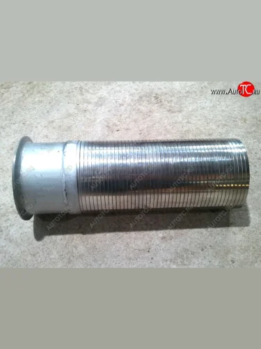 Гофра глушителя с развальцовкой (под 1 хомут) HOWO L=350 d=125 SHACMAN wg9725540053