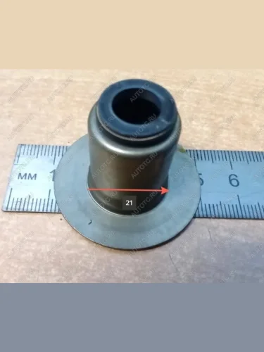 Колпачок маслосъемный впускной (С ЮБКОЙ) 612600040444 SHACMAN 612600040444