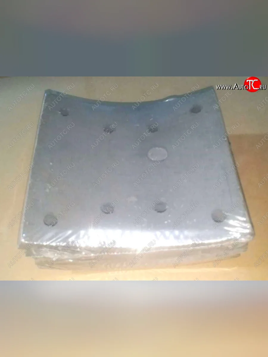 Накладка тормозная передняя Howo 8 отв. мост VGD95 new (!!!УЦЕНКА: возможен нетоварный вид!!!) SHACMAN wg4075450160  в Самаре Самарской области