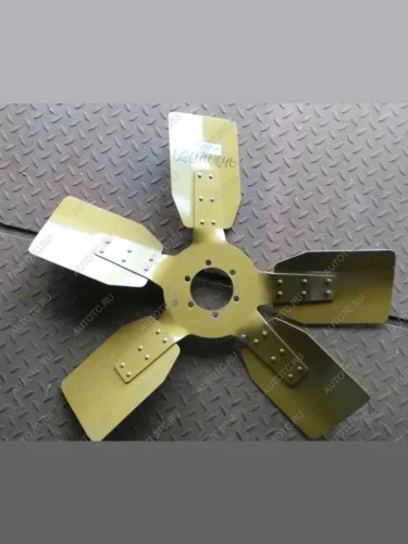 Крыльчатка вентилятора (металл) d=124, D=760 6отв. 612600061046 (!!!УЦЕНКА: возможен нетоварный вид!!!) WEICHAI 612600061046