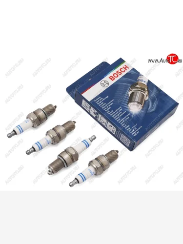 Комплект свечей CHEVROLET AVEOKALOS 05-LADA GRANTAKALINALARGUS 11-NIVA 76- (комплект 4шт) BOSCH 0242235915