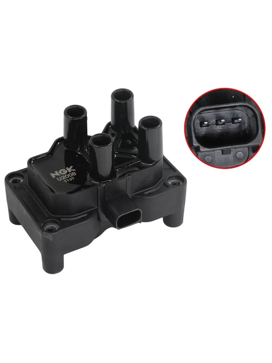 Катушка зажигания FORD FOCUS IIIIIIV 1,41,6C-MAXFIESTAVOLVO C30S40V50 (модуль) NGK 48027  в Самаре Самарской области