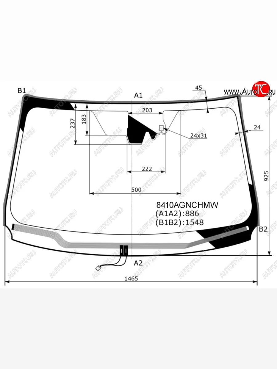 Стекло лобовое (обогрев щеток, датчик дождя, молдинг, камера) FUYAO  Toyota RAV4 (2012-2019) XA40 (зеленое)  в Воронеже Воронежской области