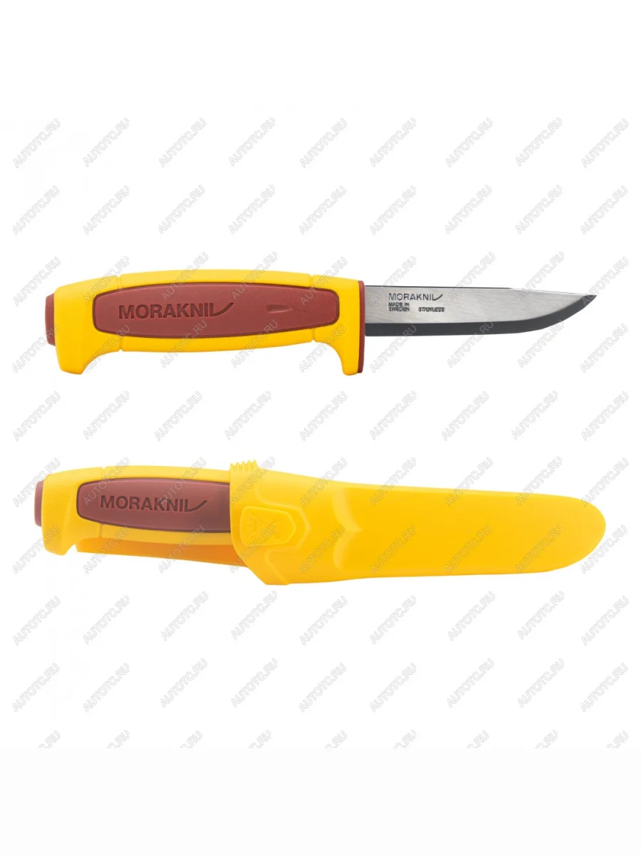 Нож MORAKNIV Basic 546 лимитированный 2023, длина клинка 91 мм, желтый  14148  в Воронеже Воронежской области
