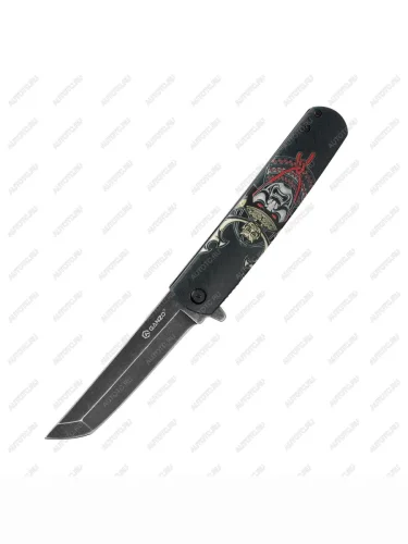 Нож GANZO, G626-BS Черный Самурай, длина клинка 96 мм  g626-bs