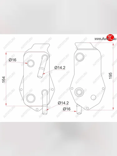 Радиатор масляный BMW 1-SERIES  E81E82E87E88 04-113-SERIES E90E91E92E93 05-X1 E84 09- SAT ST-17217529499