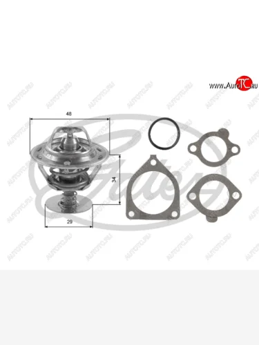 Термостат TOYOTA #A#E#S#C#Y1NTQG13QG15QG18QG16DE GATES TH39082G1