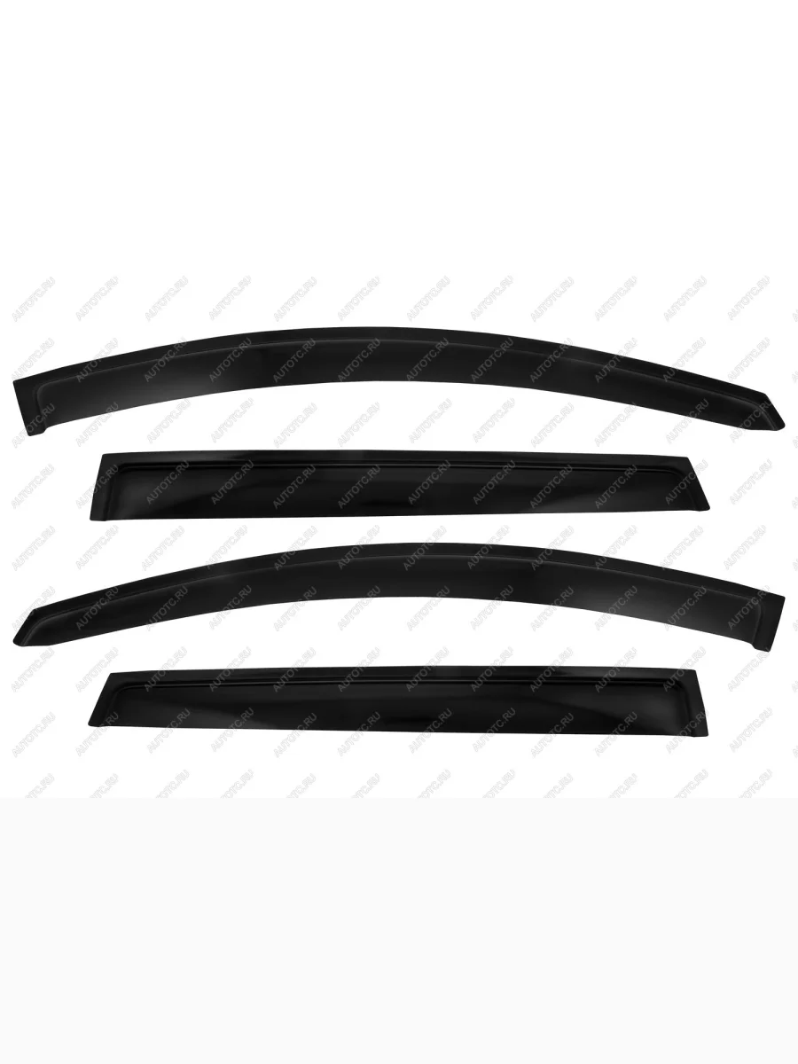 Дефлектор боковых окон Haval M6, 2021-, 2-е поколение, 4ч., темный  Хавал М6 SIM nld.shavm62132  в Воронеже Воронежской области