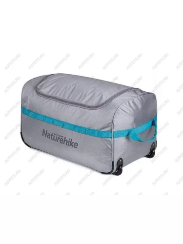 Сумка дорожная Naturehike А027, с колесами,110 л., серая  nh18x027-l-lg