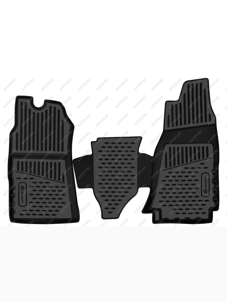 Коврики в салон Element  Foton Toano (2023-2025) (черные)  в Самаре Самарской области