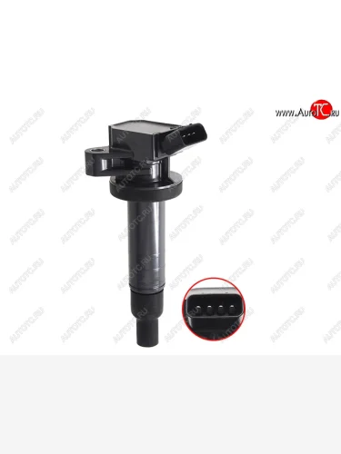 Катушка зажигания TOYOTA 1ZZ-FE 00- ZZE12#ZZT24#ZZV50ZCT10ZCA2#1KR-FE 04- KSP9#KGC1#3SG-G# SX YEC IGC117A